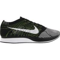 nike flyknit racer blackwhitewhite