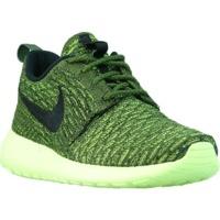 nike roshe one flyknit wmn rough greenblackvolt