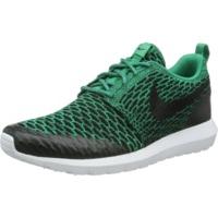 nike roshe one nm flyknit se lucid greenblackwhite