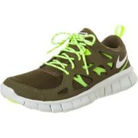 nike free run 20 gs dark lodenneutral greyvolt