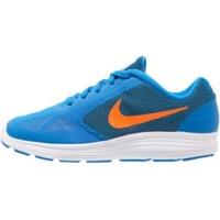 Nike Revolution 3 GS photo blue/total orange/black/white