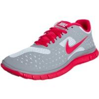 Nike Free 4.0 V2 Women gamma grey/hyper red/sport grey