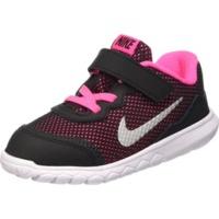 Nike Flex Experience 4 Junior black/metallic silver/pink pow