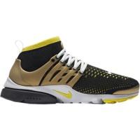 Nike Air Presto Ultra Flyknit Men black/metallic gold/neutral grey/yellow streak