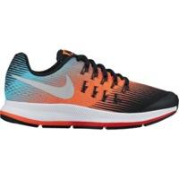 Nike Air Zoom Pegasus 33 GS black/metallic silver/hyper orange