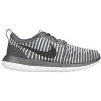 nike roshe two flyknit wmn dark greypure platinumdark grey