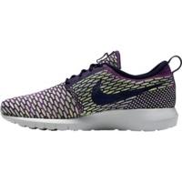 nike roshe one flyknit dark obsidianfuchsia flashvoltdark obsidian