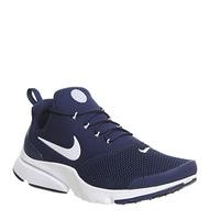 nike presto fly midnight navy white