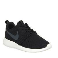 nike roshe run black anth sail