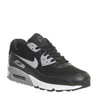 nike air max 90 black wolf grey white essential