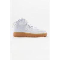 Nike Air Force 1 Mid LV8 White Trainers, WHITE