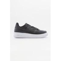 Nike Air Force 1 Ultra Force Black Leather Trainers, BLACK