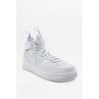 Nike Air Force 1 White High Top Trainers, WHITE