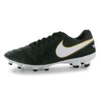 Nike Tiempo Mystic Mens FG Football Boots (Black-White)