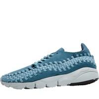 Nike Mens Air Footscape Woven Nm Trainers Smoky Blue/Mica Blue/Off White/Smoky Blue