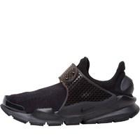 nike womens sock dart trainers black