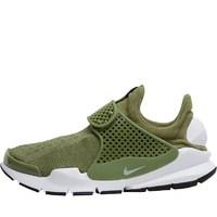 nike womens sock dart trainers palm greenwhiteblack