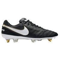 Nike Tiempo Legend VI SG-Pro Football Boots (Adult) - Black/White/Gold