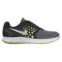 nike air zoom span running shoes mens blackwhitevoltdark grey