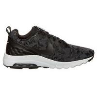 Nike Air Max Motion Low Running Shoes - Womens - Black/White/Racer Pink