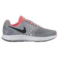 nike zoom span running shoes womens stealthblackracer pink