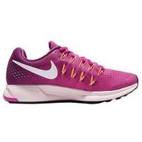 Nike Air Zoom Pegasus 33 Running Shoes - Womens - Fire Pink/White/Grape