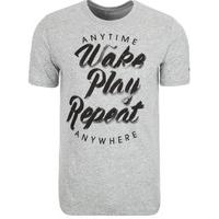 Nike Wake Play Repeat Tee (Grey)