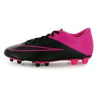 Nike Mercurial Vortex FG Mens Football Boots (Black-Pink)