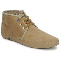 Nicholas Deakins Cord hi top men\'s Casual Shoes in BEIGE