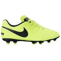 nike jr tiempo rio iii fg football boots volt