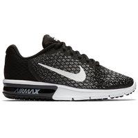 Nike Air Max Sequent Ladies Running Shoes - Black/White