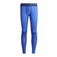 nike pro hypercool compression tights blue