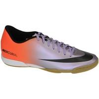 nike mercurial vortex ic mens football boots in silver