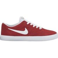 Nike Men\'s SB Check Solarsoft Skateboarding Shoe men\'s Shoes (Trainers) in red