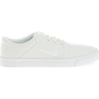 nike sb portmore cnvs mens shoes trainers in white