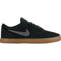 Nike SB CHECK SOLAR men\'s Shoes (Trainers) in black