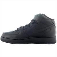 nike force 1 mid 07 mens shoes high top trainers in black