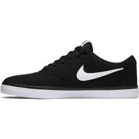 nike zapatillas sb check solar 843896 mens shoes trainers in black