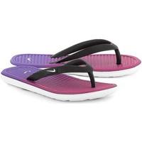 nike solarsoft thong 2 mens flip flops sandals shoes in black