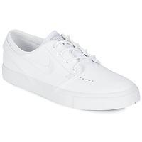 Nike SB AIR ZOOM STEFAN JANOSKI LEATHER men\'s Shoes (Trainers) in white