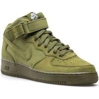 nike air force 1 mid 07 mens shoes high top trainers in green