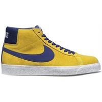 Nike SB Zoom Blazer Mid men\'s Shoes (High-top Trainers) in Yellow