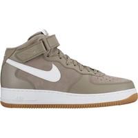 nike air force 1 mid 07 mens shoes high top trainers in grey