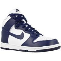 nike dunk retro qs mens shoes high top trainers in white