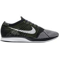 nike flyknit racer mens shoes trainers in white