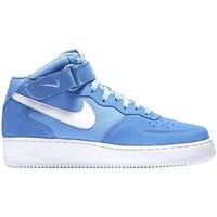 nike air force 1 mid 07 mens shoes high top trainers in white