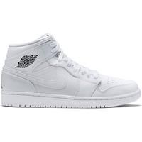 Nike 1 Mid - 554724-102 men\'s Shoes (High-top Trainers) in White