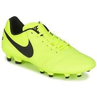 Nike TIEMPO GENIO II LEATHER FIRM GROUND men\'s Football Boots in yellow