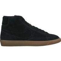 Nike Blazer Midtop Premium men\'s Shoes (High-top Trainers) in Black