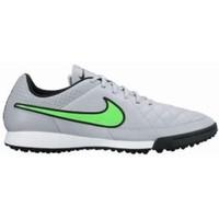 Nike Tiempo Genio Leather men\'s Football Boots in Silver